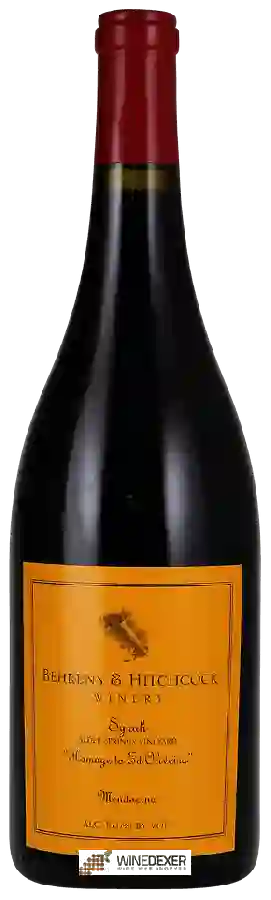 Winery Behrens & Hitchcock - Alder Springs Vineyard Homage to Ed Oliveira Syrah