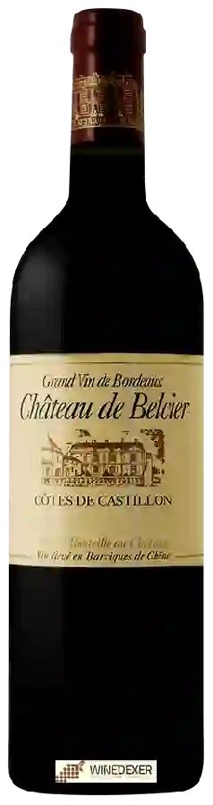 Château de Belcier - Castillon - Côtes de Bordeaux Château de Belcier - Castillon - Côtes de Bordeaux