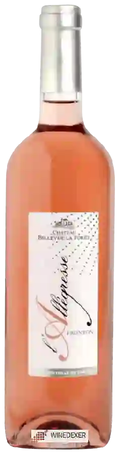 Château Bellevue La Forét - L'Allégresse Fronton Rosé