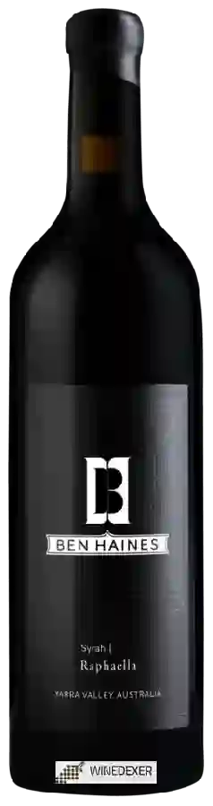Winery Ben Haines - Raphaella Syrah Winery Ben Haines - Raphaella Syrah