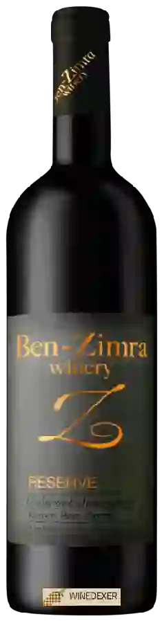 Winery Ben-Zimra - Reserve Cabernet Sauvignon Winery Ben-Zimra - Reserve Cabernet Sauvignon