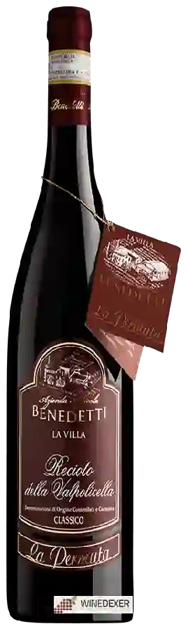 Winery Benedetti La Villa - La Permuta Recioto della Valpolicella Classico Winery Benedetti La Villa - La Permuta Recioto della Valpolicella Classico