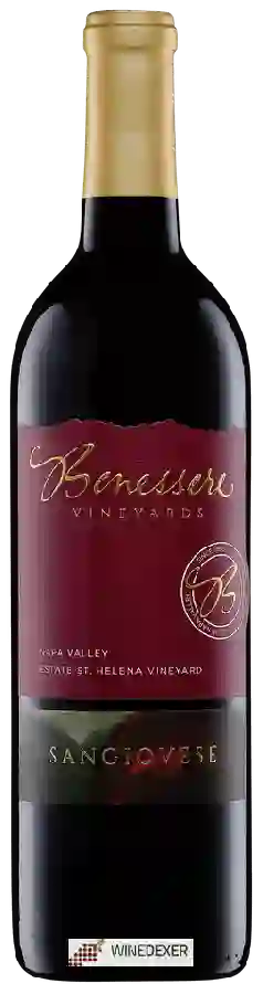 Winery Benessere - Sangiovese Winery Benessere - Sangiovese