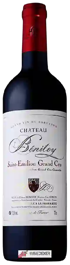 Château Benitey - Saint-Émilion Grand Cru Château Benitey - Saint-Émilion Grand Cru