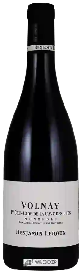 Winery Benjamin Leroux - Volnay 1er Cru 'Clos de la Cave des Ducs' Winery Benjamin Leroux - Volnay 1er Cru 'Clos de la Cave des Ducs'