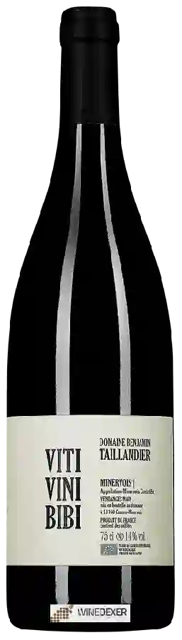 Domaine Benjamin Taillandier - Viti Vini Bibi Minervois