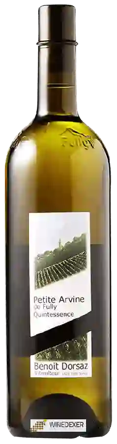 Winery Benoît Dorsaz - Quintessence Petite Arvine de Fully Winery Benoît Dorsaz - Quintessence Petite Arvine de Fully