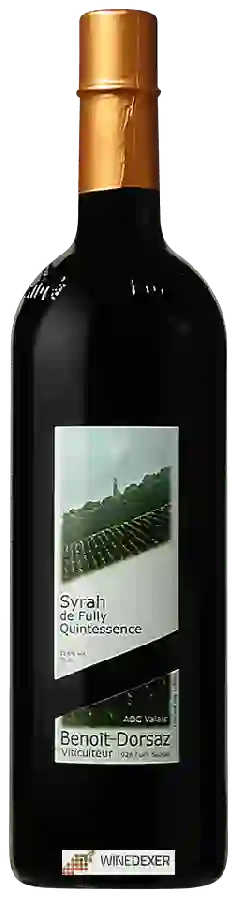 Winery Benoît Dorsaz - Quintessence Syrah de Fully