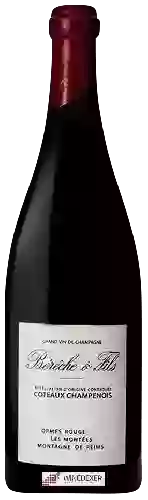 Winery Bereche & Fils - Coteaux Champaneois Les Montées Ormes Rouge