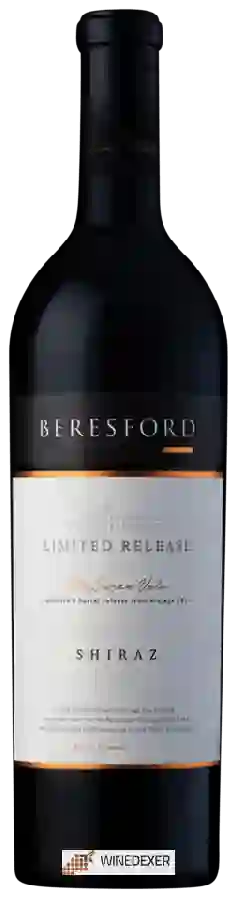 Winery Beresford - Limited Release Shiraz Winery Beresford - Limited Release Shiraz