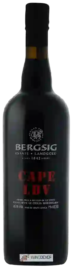 Winery Bergsig Estate - Cape LBV Winery Bergsig Estate - Cape LBV