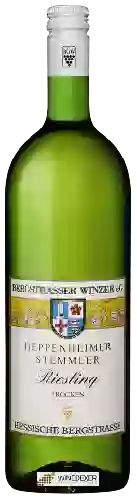 Winery Bergsträsser Winzer - Heppenheimer Stemmler Riesling Trocken