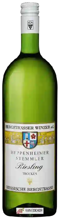 Winery Bergsträsser Winzer - Heppenheimer Stemmler Riesling Trocken Winery Bergsträsser Winzer - Heppenheimer Stemmler Riesling Trocken