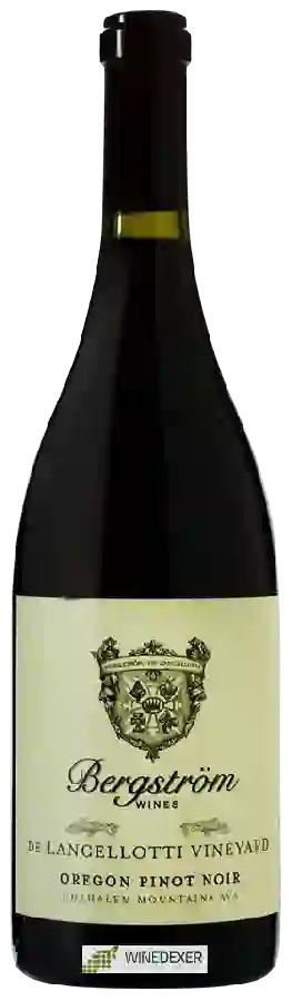 Winery Bergström - De Lancellotti Vineyard Pinot Noir Winery Bergström - De Lancellotti Vineyard Pinot Noir