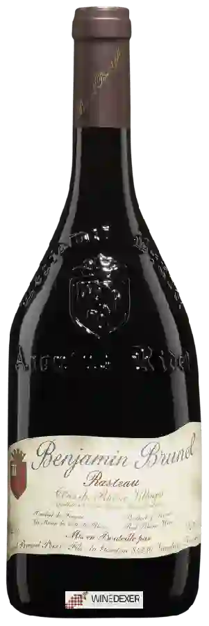 Winery Bernard Pere & Fils - Benjamin Brunel Rasteau Winery Bernard Pere & Fils - Benjamin Brunel Rasteau