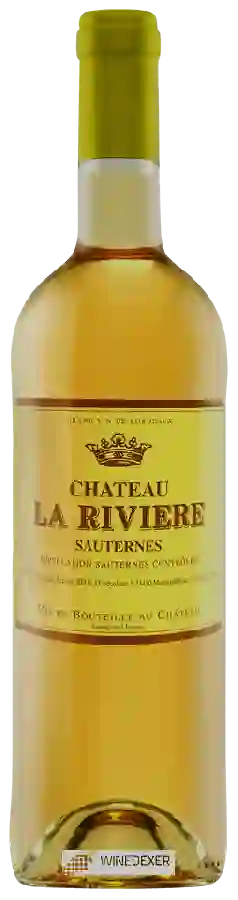 Vignobles Bernard Reglat - Chateau la Riviere Sauternes