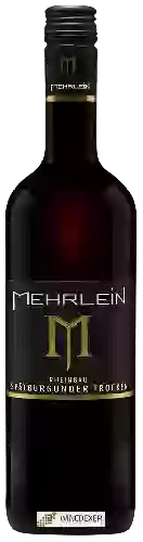 Winery Bernhard Mehrlein - Spätburgunder Trocken