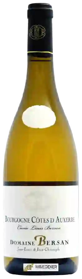 Domaine Bersan - Bourgogne Côtes d'Auxerre Cuvée Louis Bersan Chardonnay Domaine Bersan - Bourgogne Côtes d'Auxerre Cuvée Louis Bersan Chardonnay