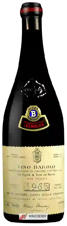 Winery Bersano - Barolo Riserva Speciale Cremosina