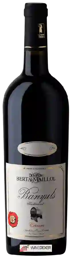 Winery Berta Maillol - Banyuls Traditionnel Crianza Winery Berta Maillol - Banyuls Traditionnel Crianza