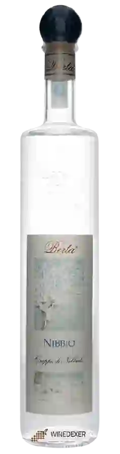 Winery Berta - Nibbio Grappa di Nebbiolo