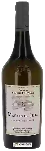 Winery Berthet Bondet - Macvin du Jura