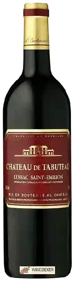 Château de Tabuteau - Lussac Saint-Émilion Château de Tabuteau - Lussac Saint-Émilion