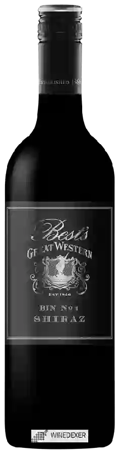 Winery Best's - Bin No 1 Shiraz Winery Best's - Bin No 1 Shiraz