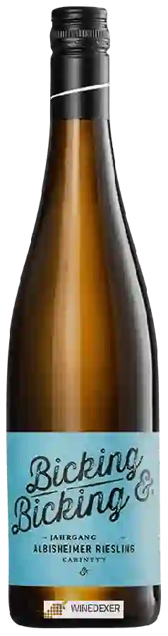 Winery Bicking und Bicking - Albishiemer Riesling Kabinett Winery Bicking und Bicking - Albishiemer Riesling Kabinett