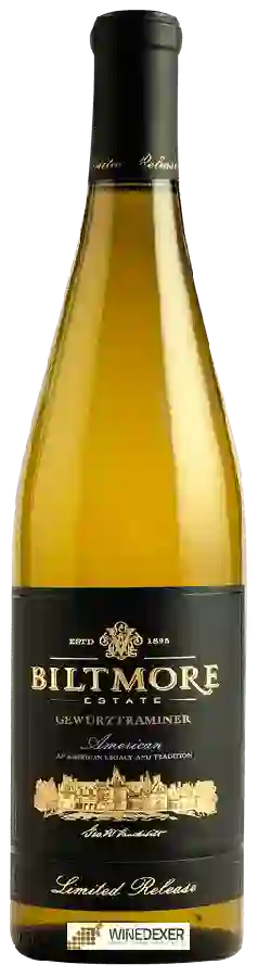 Winery Biltmore - American Limited Release Gewürztraminer Winery Biltmore - American Limited Release Gewürztraminer