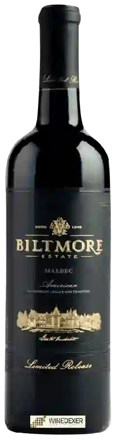 Winery Biltmore - American Limited Release Malbec