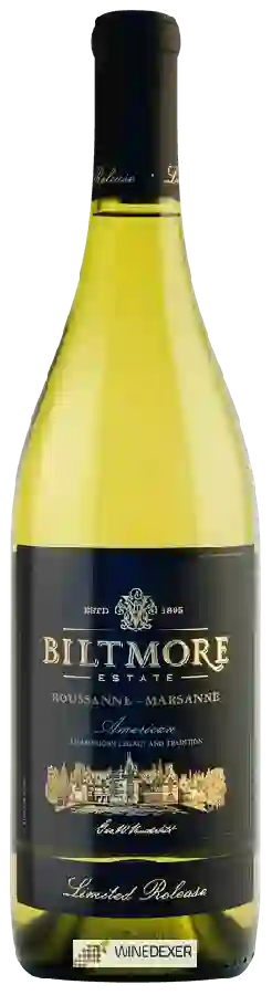 Winery Biltmore - American Limited Release Roussanne - Marsanne Winery Biltmore - American Limited Release Roussanne - Marsanne