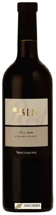 Winery Binyamina - Bin Shiraz ( שיראז ) Winery Binyamina - Bin Shiraz ( שיראז )