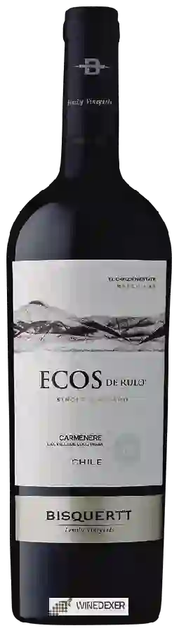 Winery Bisquertt Family Vineyards - Ecos de Rulo Carmenère Winery Bisquertt Family Vineyards - Ecos de Rulo Carmenère