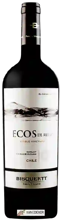 Winery Bisquertt Family Vineyards - Ecos de Rulo Merlot