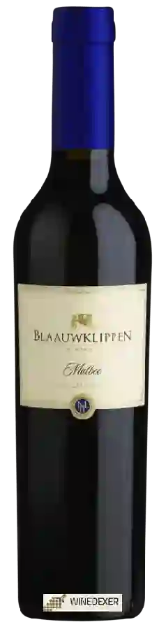 Winery Blaauwklippen - Noble Late Harvest Malbec Winery Blaauwklippen - Noble Late Harvest Malbec