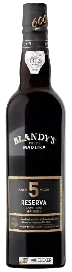 Winery Blandy's - Anos 5 Years Reserva Rich Madeira