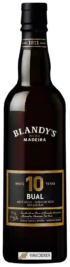 Winery Blandy's - 10 Year Old Bual Madeira (Medium Rich) Winery Blandy's - 10 Year Old Bual Madeira (Medium Rich)