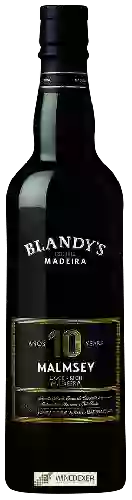 Winery Blandy's - 10 Years Old Malmsey Madeira (Rich)