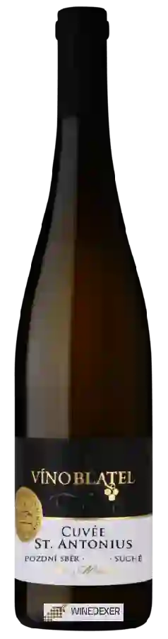 Winery Blatel - Cuveé St. Antonius Pozdní sběr Winery Blatel - Cuveé St. Antonius Pozdní sběr