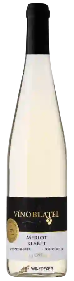 Winery Blatel - Merlot Klaret Pozdní Sběr Winery Blatel - Merlot Klaret Pozdní Sběr