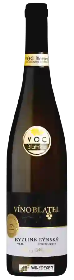 Winery Blatel - Ryzlink Rýnský