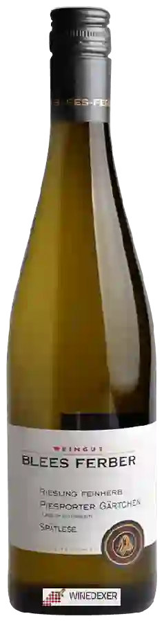 Winery Blees Ferber - Piesporter Gärtchen Spätlese Riesling Feinherb