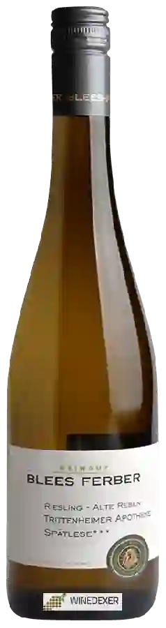 Winery Blees Ferber - Trittenheimer Apotheke Spätlese Riesling Alte Reben