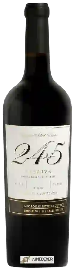 Winery Vineyard Block Estate - 245 Reserve Cabernet Sauvignon Winery Vineyard Block Estate - 245 Reserve Cabernet Sauvignon