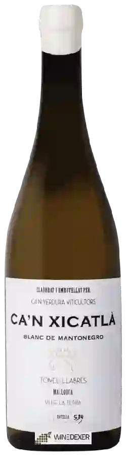 Bodega Ca'n Verdura - Ca'n Xicatlà Blanc de Mantonegro Bodega Ca'n Verdura - Ca'n Xicatlà Blanc de Mantonegro