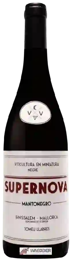 Bodega Ca'n Verdura - Tomeu Llabres Supernova Mantonegro Negre