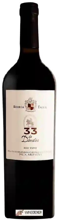 Bodega Tacuil - 33 de Dávalos Tinto Bodega Tacuil - 33 de Dávalos Tinto