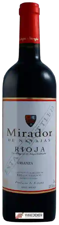 Winery Navajas - Rioja Crianza Mirador Winery Navajas - Rioja Crianza Mirador