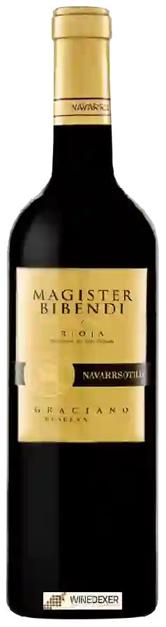 Winery Navarrsotillo - Magister Bibendi Reserva Graciano Winery Navarrsotillo - Magister Bibendi Reserva Graciano